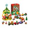 Christmas Building Set with Gacha Machine for Kids Party Favors