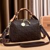 Bag women's bag 2025 new handbag flower simple shoulder messenger bag pillow bag large capacity bag trendy explosion