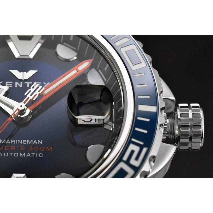 [Kentex] Watch Automatic 300m Waterproof Marine Man Sea Angler S706X-02 Blue