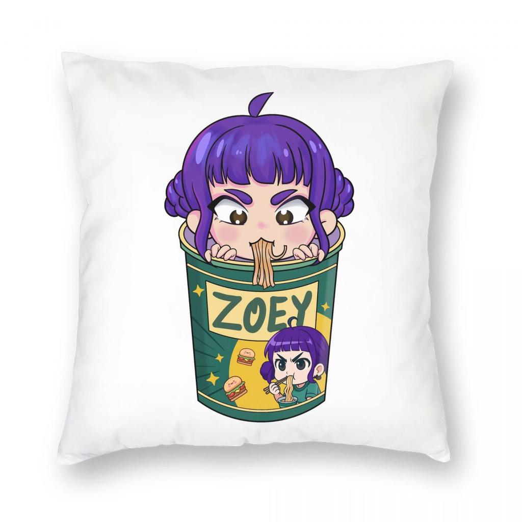 Kpop Demon Hunters Saja Boys Pillowcase Printed Polyester Cushion Cover Gift Pillow Case Cover Home Square 40X40Cm