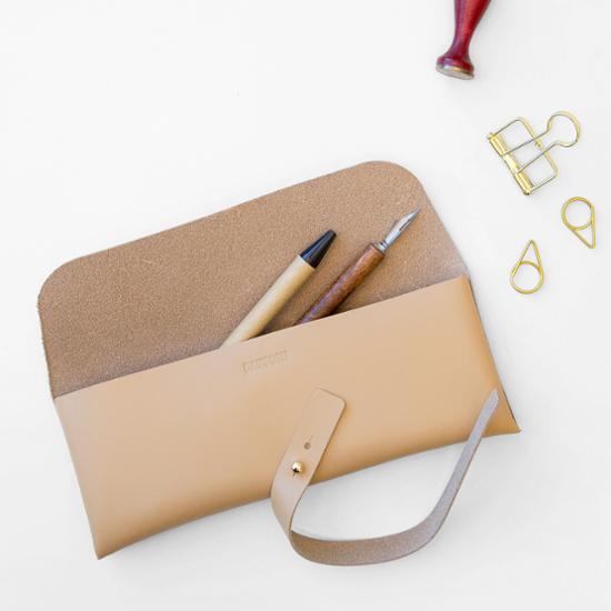 Simple Life Handmade Leather Pencil Case