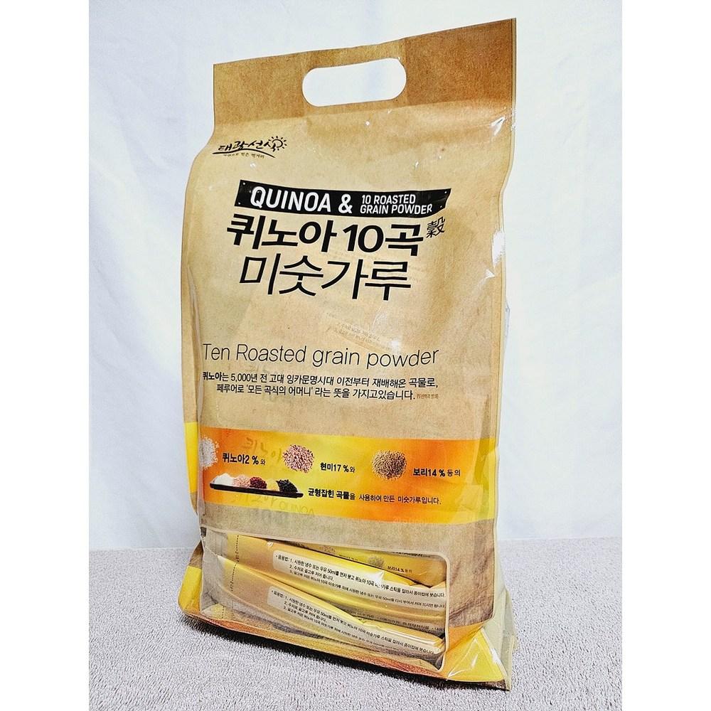 Taekwang Seonsik Quinoa 10-Grain Misugaru 1.6kg 3 pcs Ingredients: may be subject to change at the manufacturer’s | 1.6kg 3 pcs