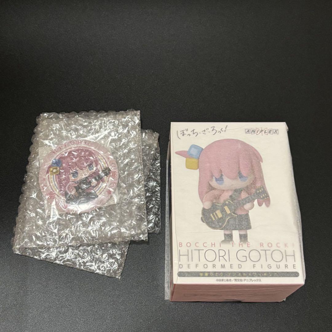 

[USED] Deformed figure Goto Hitori Bocchi Zarokku! Cable tie Can badge