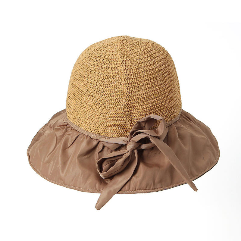 Солнцезащитная панама с лентой блэкаут (коричневый)