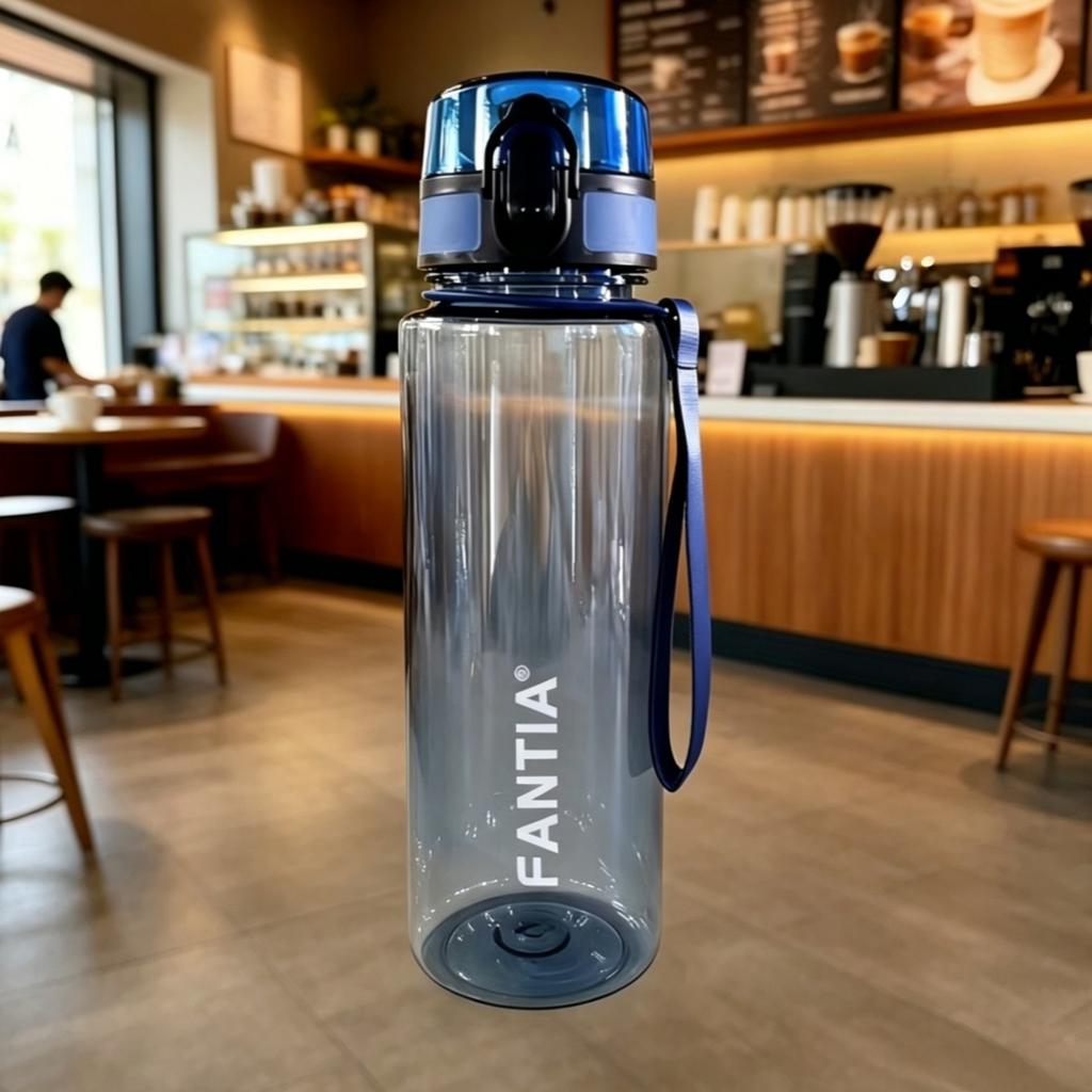 High-End Brand Transparent Water Cup, BPA-Free Leak-Proof Water Bottle, Large Capacity High Appearance Durable