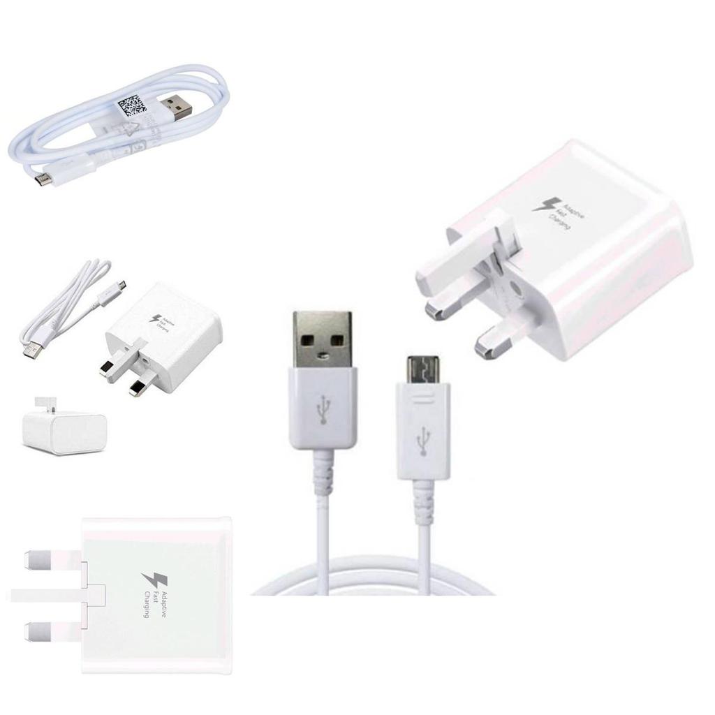S8 S10 Charger Adapter With Fast Charging For Uk Plug Smartphones