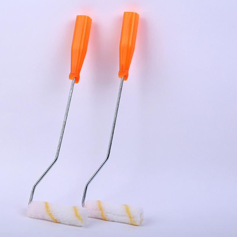 11pcs Paint Roller Kit ,Thumb Roller Core Small Corner Latex Paint Roller Core Small Rollers Bracket Polyester Blend