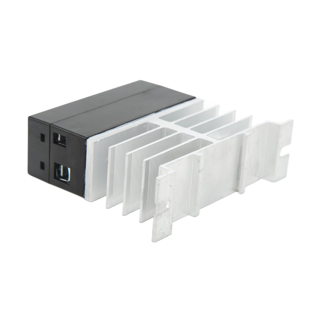 BERM AC to AC Solid State Relay ABS Aluminum Alloy Input 70‑280V Output 24‑480V Relay Module for Motor Control
