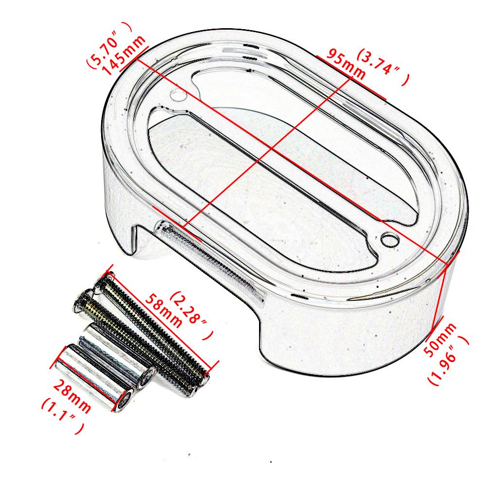 Chrome/Black Voltage Regulator Cover For Harley Softail Breakout Fat Boy Heritage Rocker CVO 2001-2017 Motorcycle Accessories