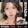 1 Pair New Colored Fashion Lenses Brown Eye Color Lenses Colored Pupils for Eyes Blue Lenses Yearly Gray Color Eye Lens