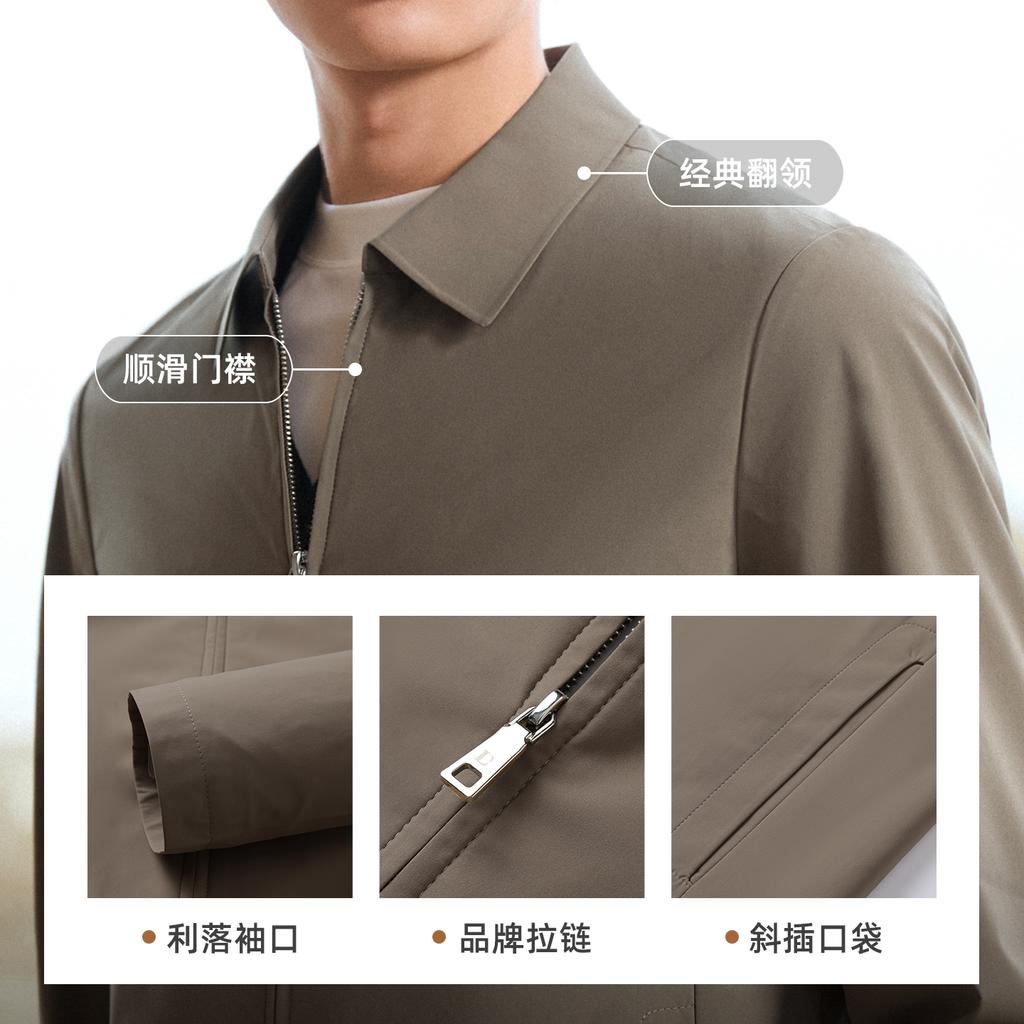 Langdeng men's lapel executive jacket jacket