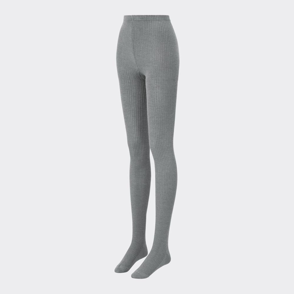 

Колготки Gu By Uniqlo Style Heat Rib+e 30 NATURAL/LXL