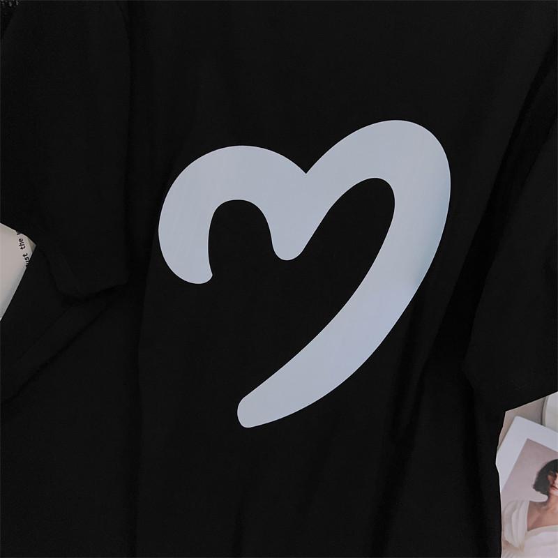 Plus Size Loose Mid-Length Short-Sleeve Women's T-Shirt (200/300/350 Jin)