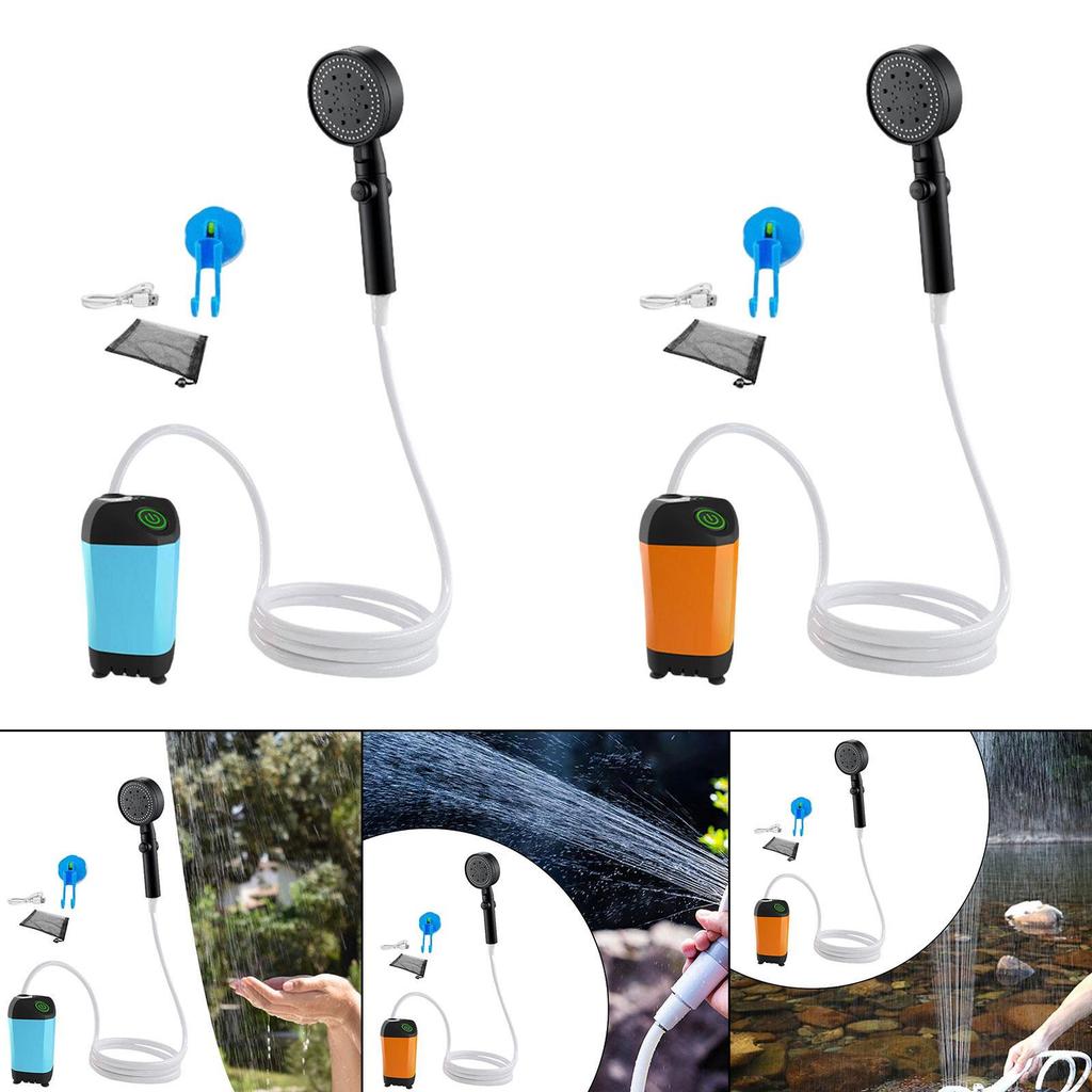 Camping Shower for Outdoor Use, Portable, with USB Charging Function And Various Spray Modes