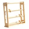 Wood Ribbon Organizer Display Sewing Thread Stand Lightweight Spool Holder Dispenser for