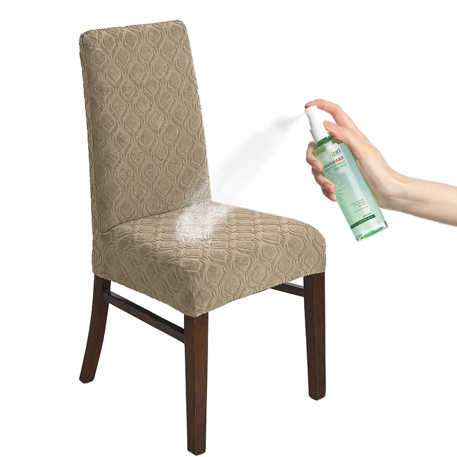 

1/2/4/6pcs Circular Pattern Jacquard Chair Covers Universal Size High-Quality Elastic Soft Chair Slipcover Suitable Home Decor 1pc