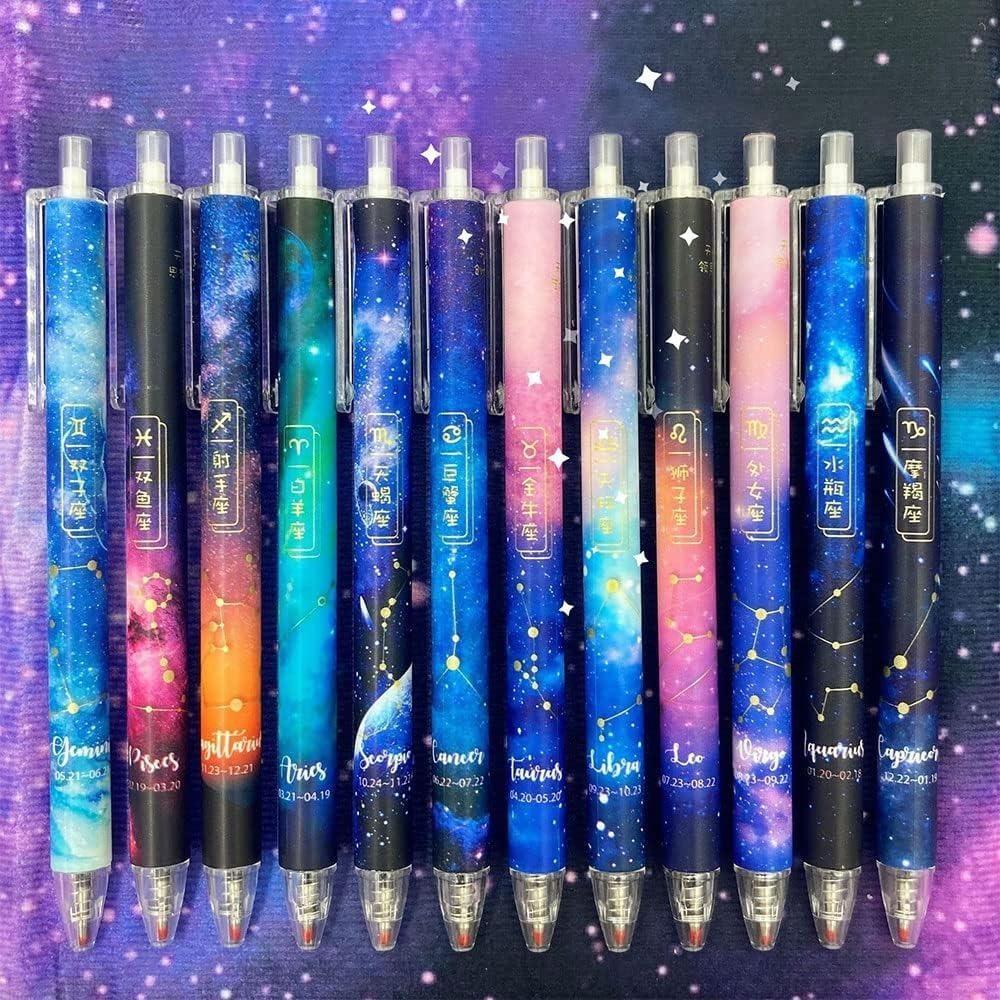 

0.5mm Black Ball Point Pens 12 Pcs Gel Pen Gifts Office Supplies