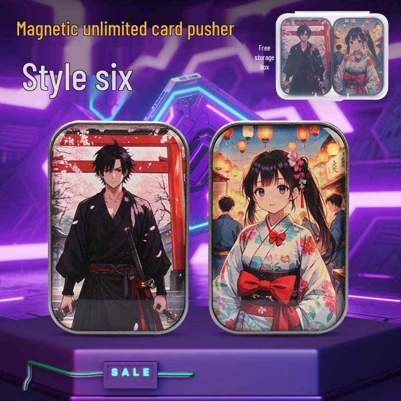 Aluminum EDC Push Card Fidget Toy