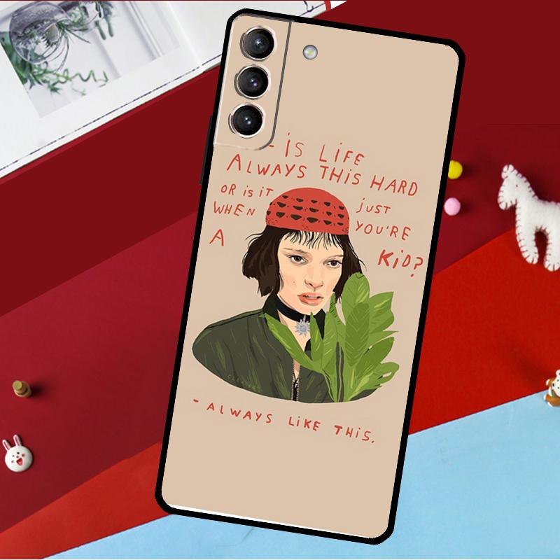 Leon The Professional Funda For Samsung Galaxy S26 S25 S24 S21 S22 S23 Ultra S10 Plus S20 FE S25 FE Phone Case