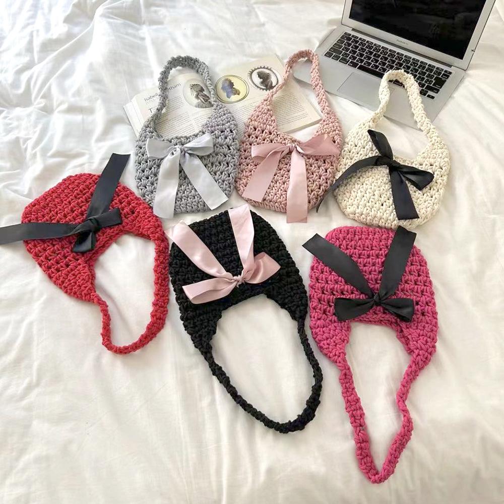 MATTIERE MT_23621 Ribbon Mini Knit Bag