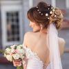 Wedding Pearl Hairpins For Women Bride Bridal Hair Accessories Fashion Women Hair Clips Many Wedding Hair Jewelry Hairpin