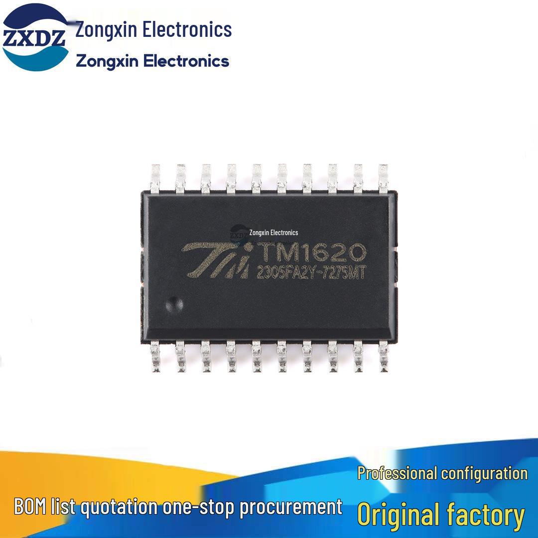

Authentic TM1620 (TA1323C) SOP-20 LED Driver IC - New Version