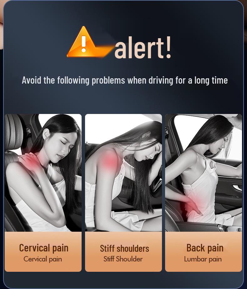 Maybach Car Headrest Pillow and Lumbar Support