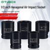 12-Piece Thickened Hex Impact Socket Set for Electric/Pneumatic Wrenches 
