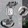 Waterproof Design Wall Switch Socket Dust Proof Power Socket Case  Electrical Power