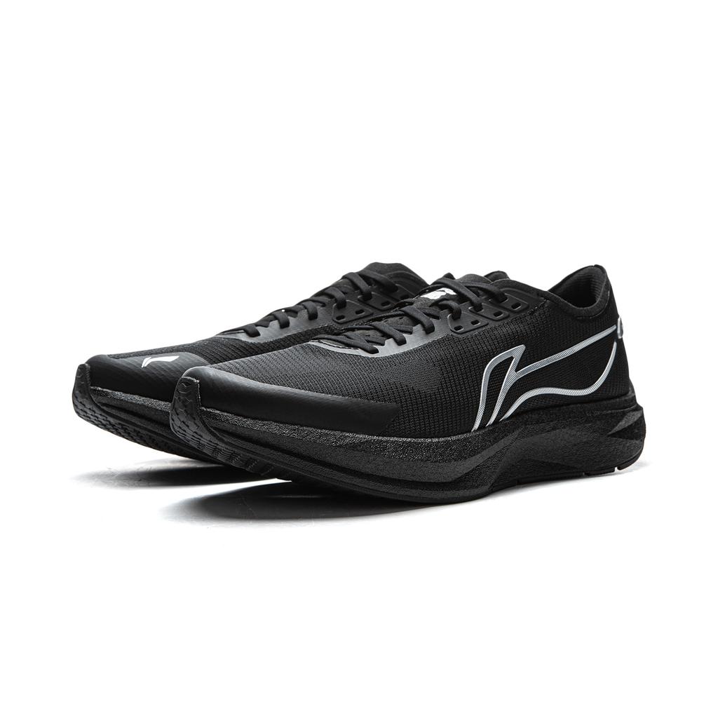 New LINING ZhuiFeng Running Shoes Men's Low Top Black ARPV007-17