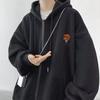 Dámské oversized fleecové mikiny svetry s dlouhým rukávem pulovry podzimní outfity