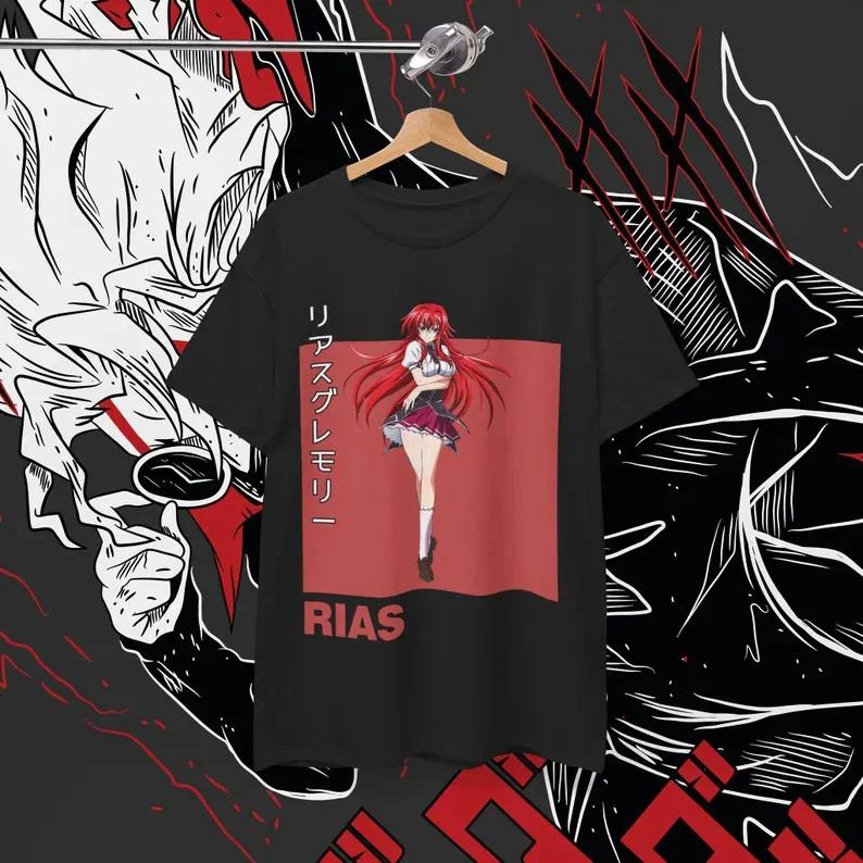 High School Rias Gremory Girl Anime Waifu Cosplay Unisex TShirt Gift Unisex S