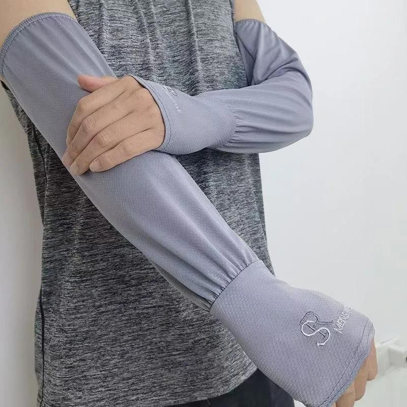 Buz İpeği Yazlık Serinletici Kolluklar UV Korumalı Nefes Alabilen Güneşten Koruyucu Kılıflar Erkek & Kadın için Sürüş Balıkçılık Spor