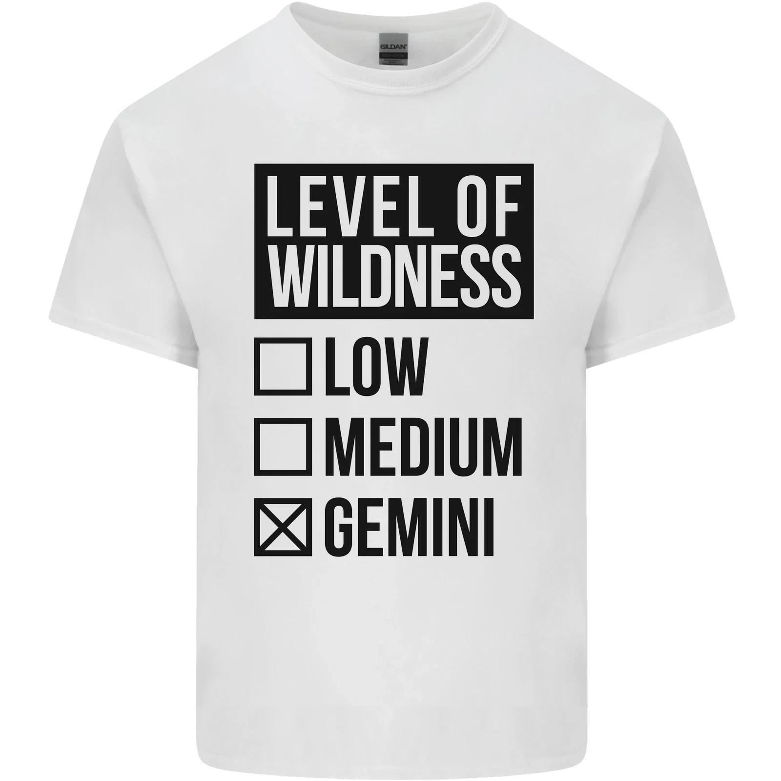 Levels of Wildness Gemini Kids T-Shirt Childrens S
