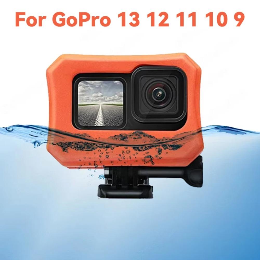 Anti-Sink Floating Waterproof Frame for GoPro Hero Mini11 Black Surf Diving Housing Portable Camera Accessory for Water Sports