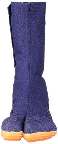 Works Homme Men's Patented Iron Toe Cap and Stitched Tabi Socks, 8-Ply Seam, Size 1000, Navy, Size 26.0 cm