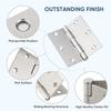 Stainless Steel Swing Hinges for Doors and Windows Mini Hinges for Hinges and Hardware Accessories for Home Doors