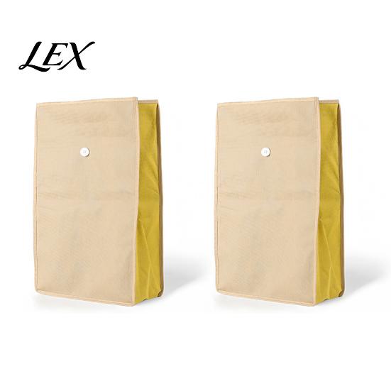 Pantry Food Storage Solutions Reusable Self Sealing Potato Onion Bags, Light Blocking Bag with Side Breathable Produce Zipper, Non-woven Fabric