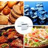 3PCS BBQ Tools Stainless Steel Kitchen Tong Scissors Type Grilled Food Clip Food Vegetable Meat Tongs Charcoal Clamp Frying Tong