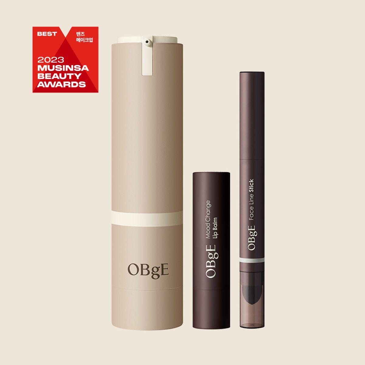 Natural Cover Lotion + Mood Change Lip Balm + Face Line Stick Set Cover Lotion Original + Natural Red + Line Stick