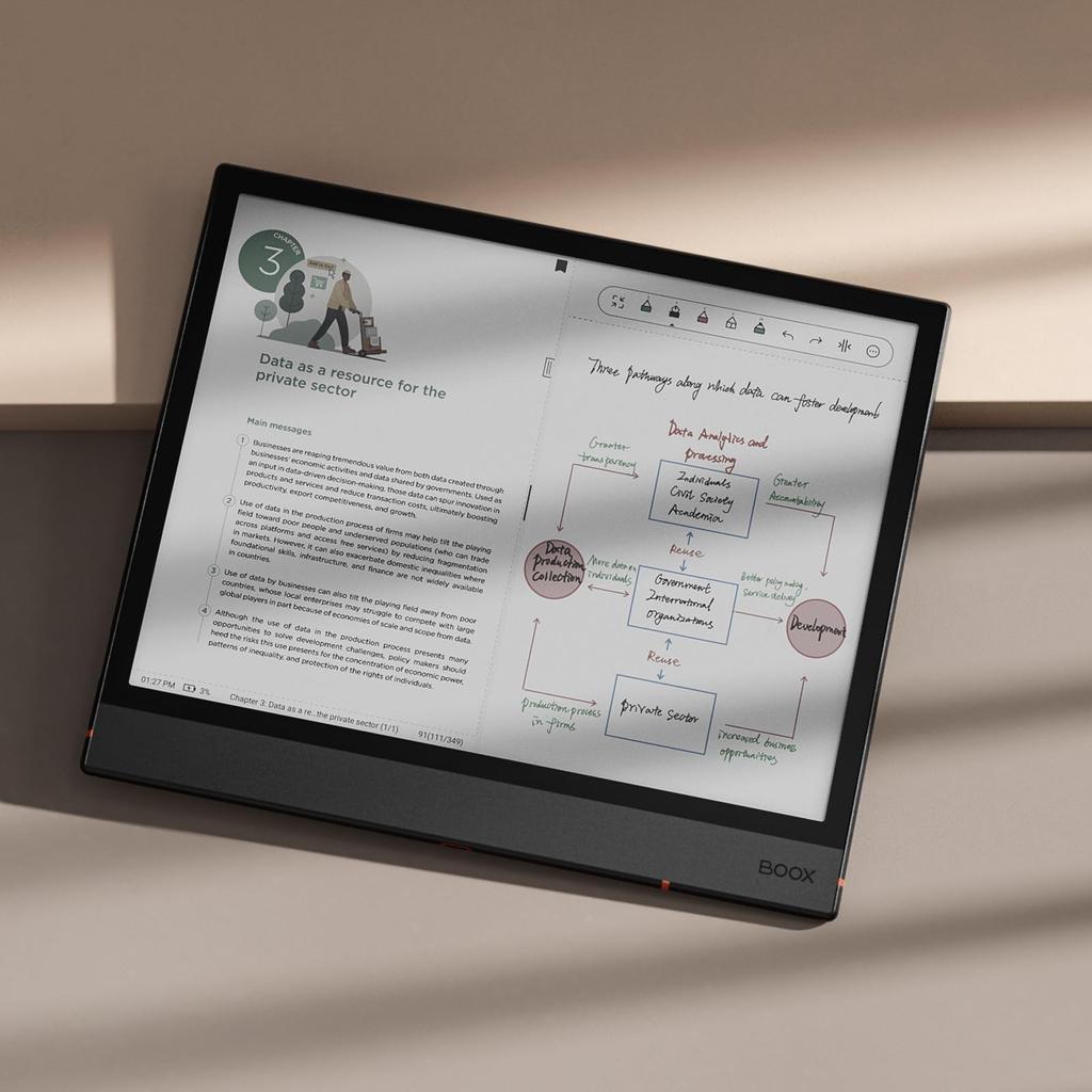 BOOX Note Air 4C 6G 64G Tablet E-Ink Kolorowy ePapierowy Notatnik