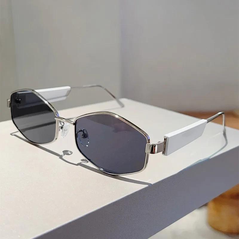 Fashion Hexagon Sunglasses Women  Luxury Brand Design Unique Polygon Sun Glasses Men Vintage Small Frame Eyewear Shades