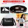 ORIJIRI Small Shoulder Cute PU Leather Mini Shoulder Bag Women's Handbag, Bag, Wallet, 3-Way