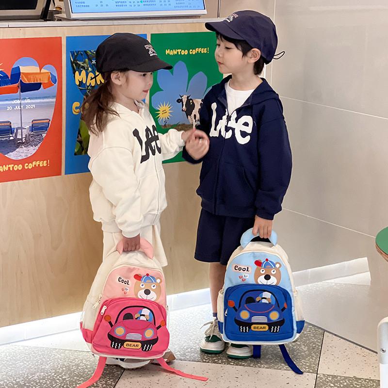 Trendy Casual Lightweight Children's Backpack For School With Breathable Oxford Fabric