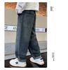 Boys' Stylish Spring/Autumn Jeans - Trendy Casual Long Pants for Medium and Large Kids