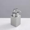 Square Stainless Steel Foaming Bottle Leak Proof Hand Sanitizer Jar  Countertop