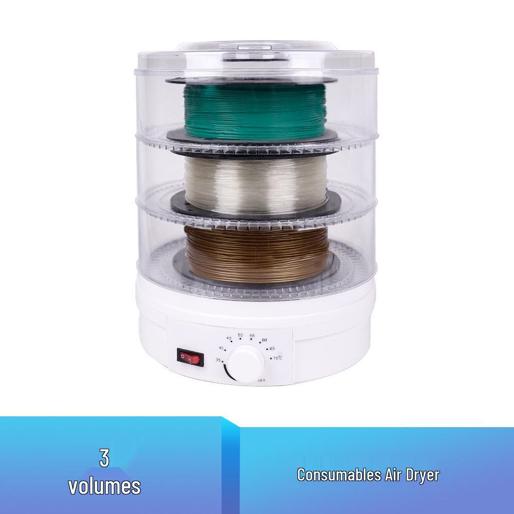 3D Printer Filament Dryer: Moisture & Dust-Proof PLA ABS PETG Air Dryer with Constant Temperature Control
