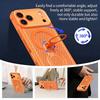 360° Ring Bracket Case For iPhone 17 Pro Max Air 16 Plus 15+ Magsafe Wireless Hollow Cooling Heat Dissipation Shockproof Cover