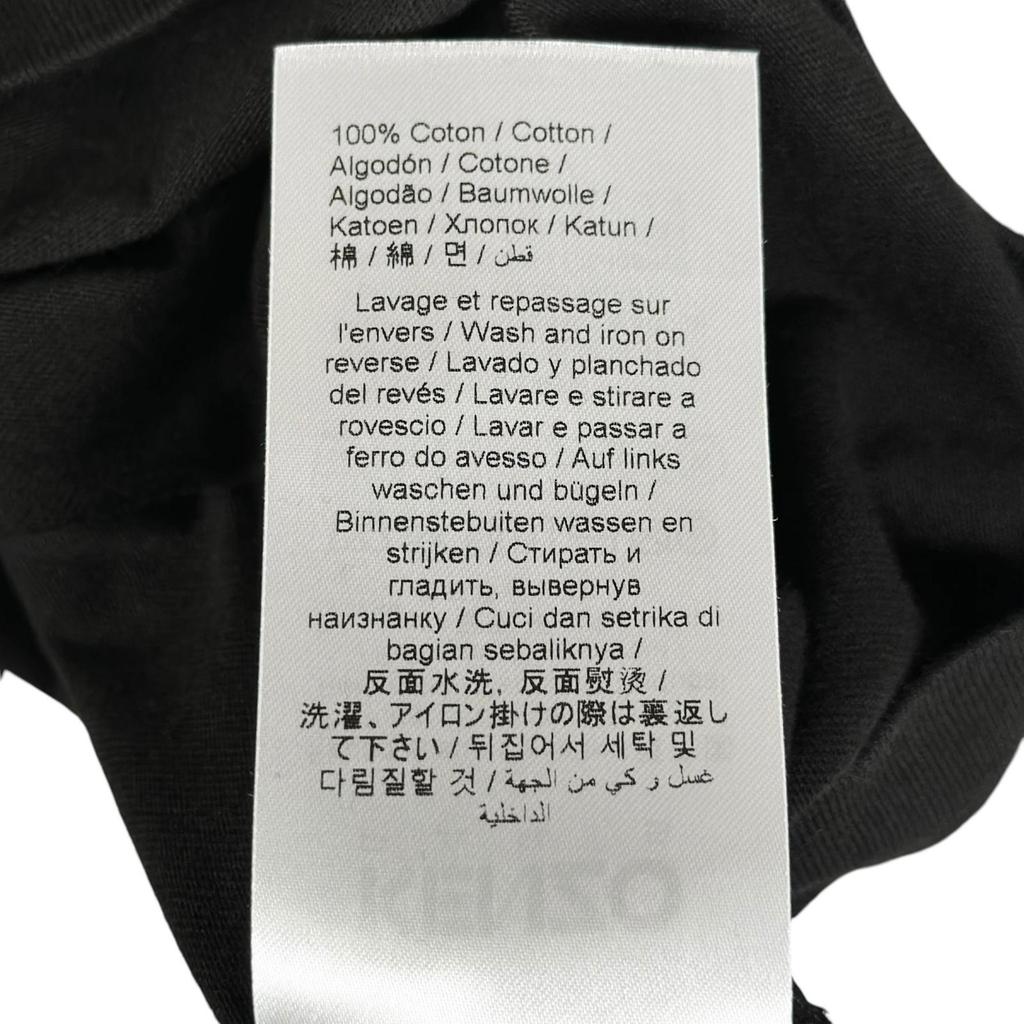 KENZO Happy Tiger FF55TS5334SG Short sleeve T-shirt black mens L Genuine used