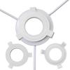 10Pcs Lampshade Adapter Rings Converter Lamp Accessories Light Shade Replacement Part Washer Adapter E27 to E26/E14/11mm